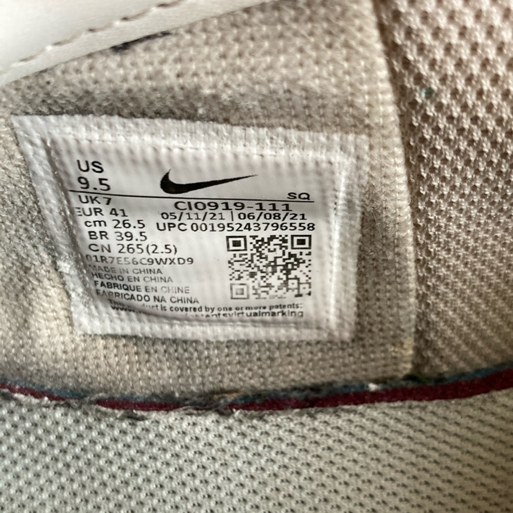 Nike Air Force 1 sneakers pastel size 9.5 - Picture 15 of 16